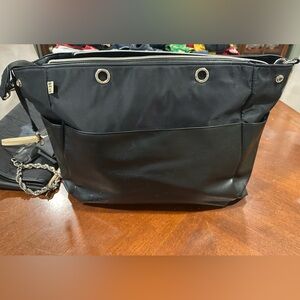 Beis Black Diaper Bag